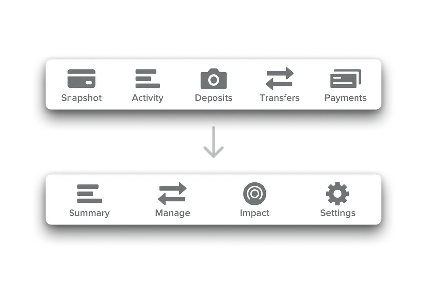 App Restructure
