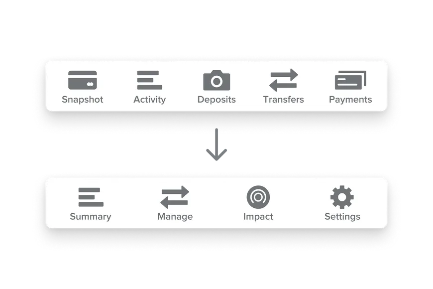 App Restructure