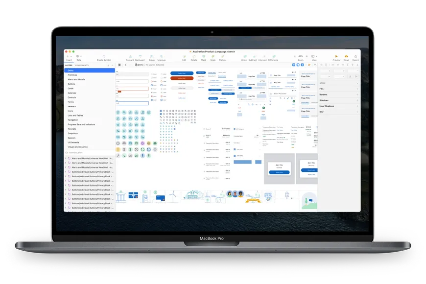 Sketch Component Library