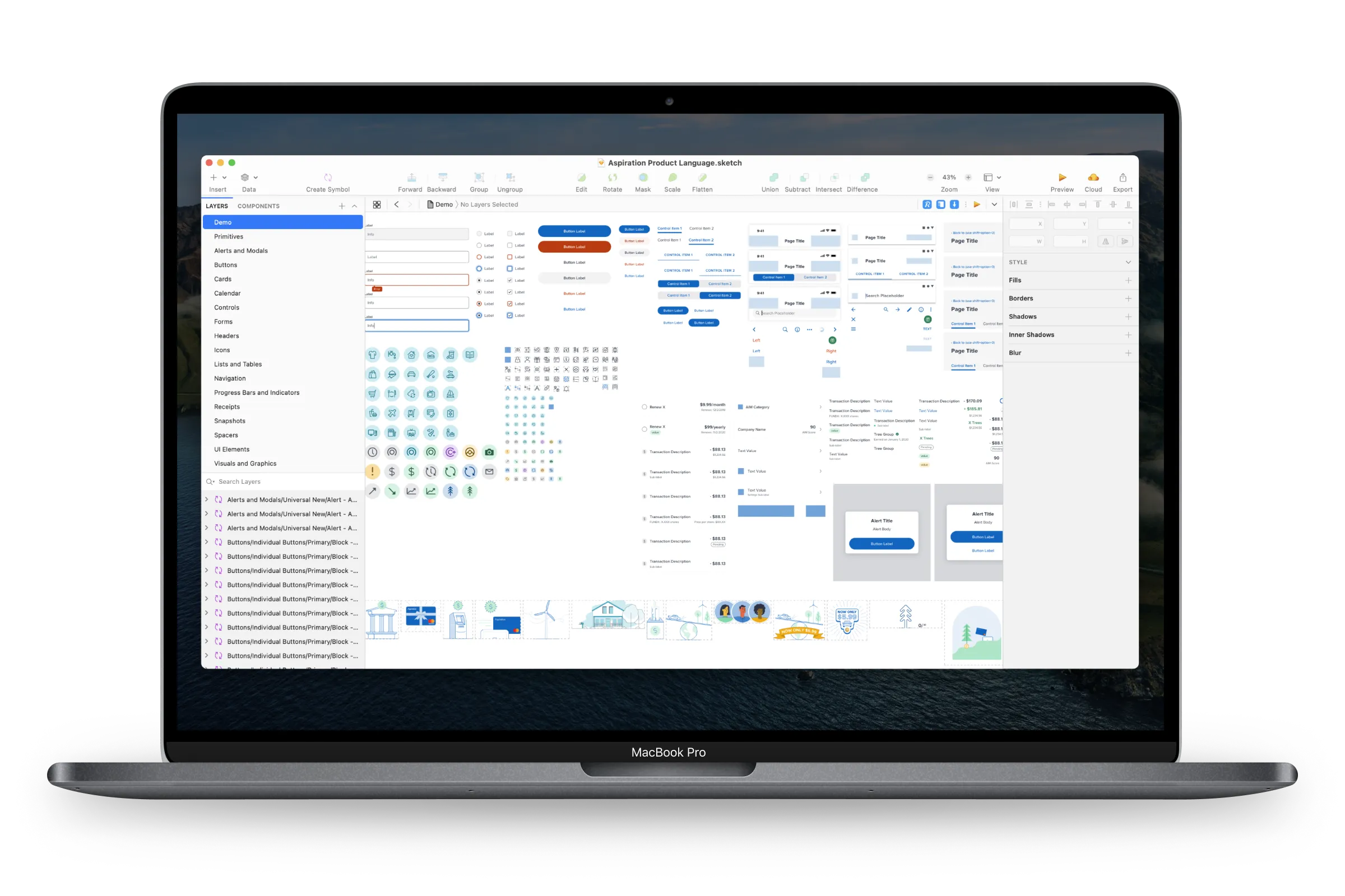 Sketch Component Library