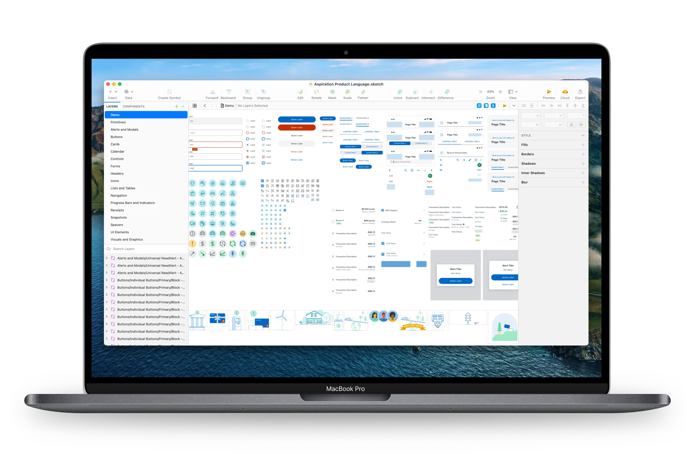 Sketch Component Library