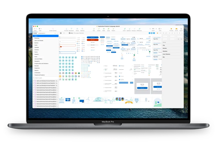 Sketch Component Library