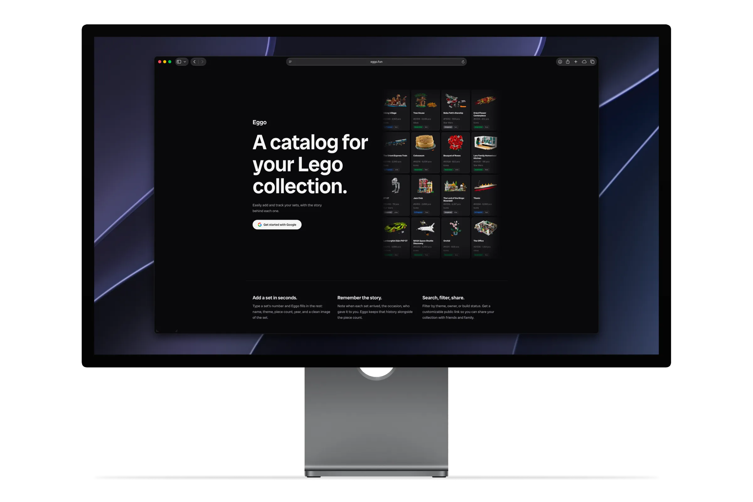 Eggo Collection Site